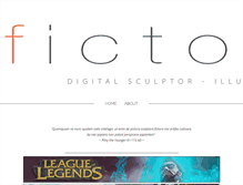 Tablet Screenshot of fictore.com